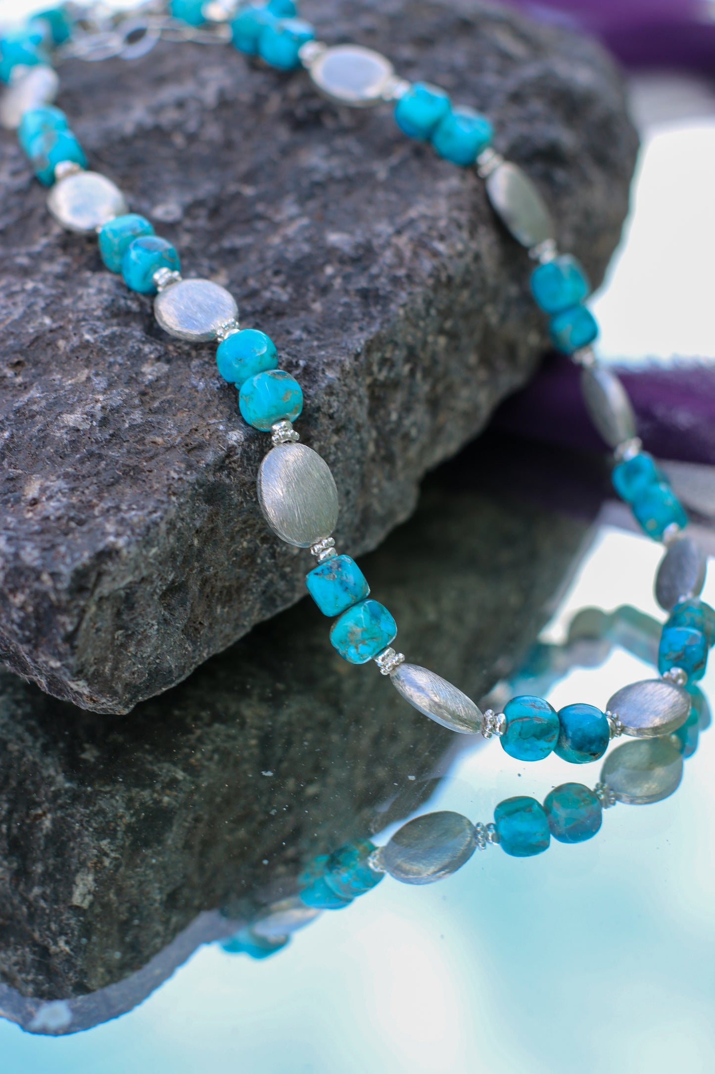 Kingman Turquoise 16" Necklace